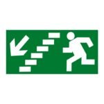 Plaque Escaliers (Descendre) - GPSMI