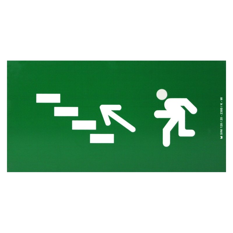 Plaque Escaliers (Monter) - GPSMI Plaque Escaliers (Monter) - GPSMI – Image 1
